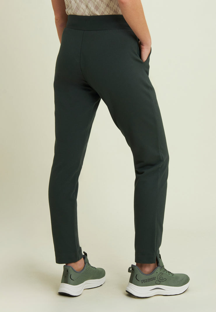 Carica immagine in Galleria Viewer, Pantaloni con spacchi laterali sul fondo
