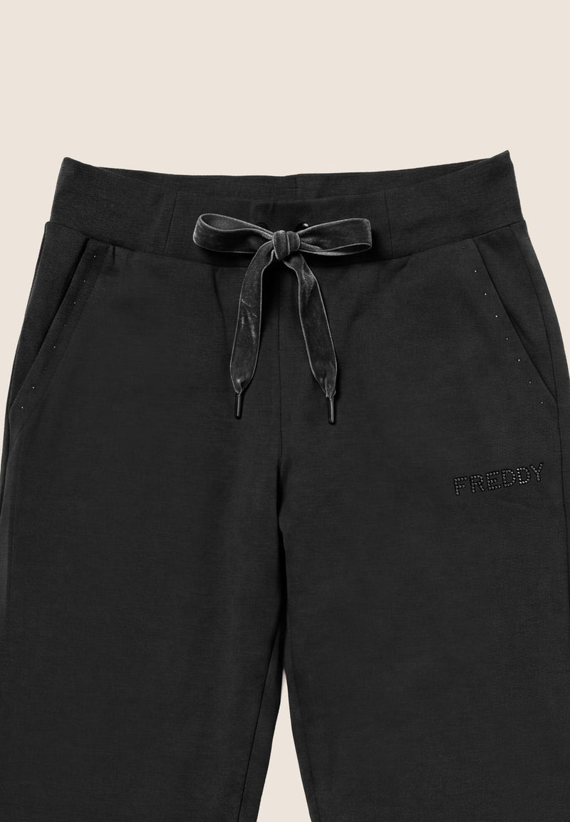 Carica immagine in Galleria Viewer, Pantaloni Sportivi da Donna, Borchie su Tasche e Logo
