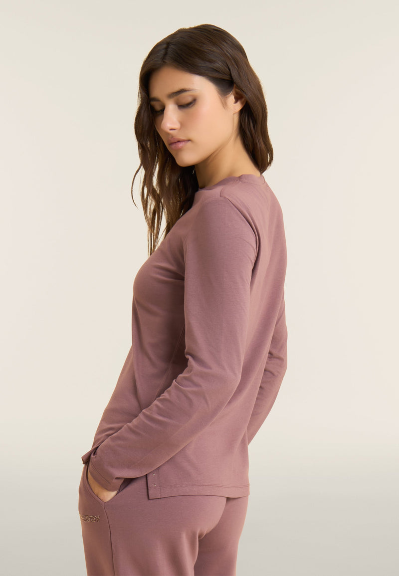 Carica immagine in Galleria Viewer, T-shirt Manica Lunga Unique da Donna
