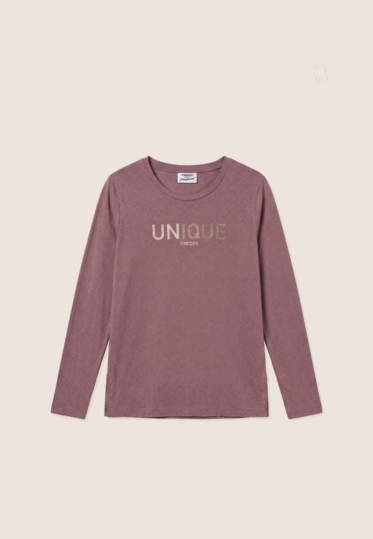 T-shirt Manica Lunga Unique da Donna
