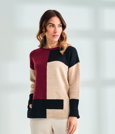 Maglia lana modello ARANCIO
