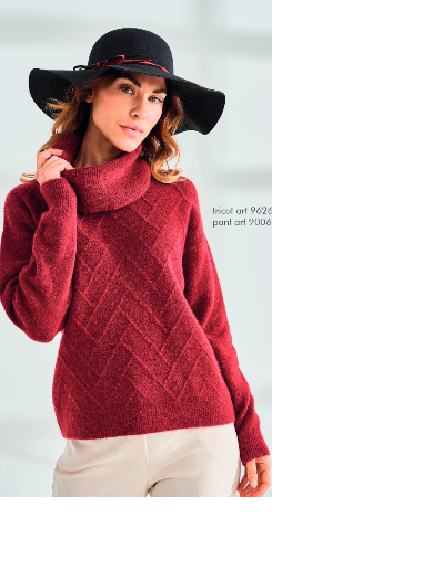 Maglia lana modello CASTAGNO