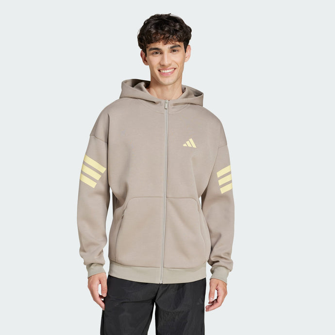 Felpa con cappuccio e zip intera Future Icons 3-Stripes
