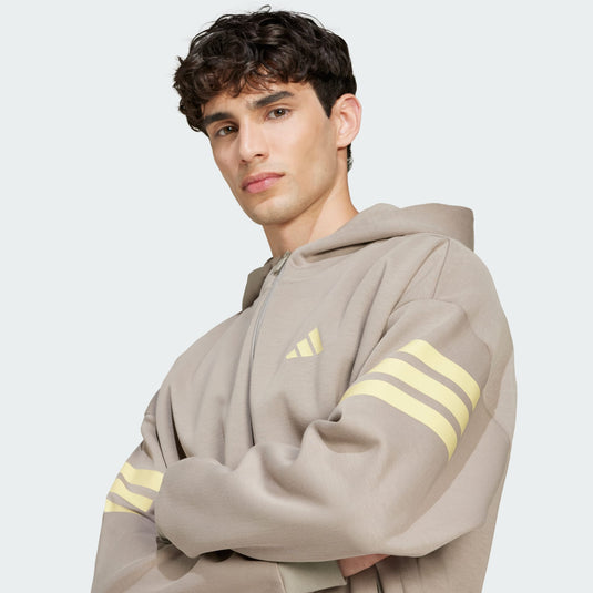 Felpa con cappuccio e zip intera Future Icons 3-Stripes