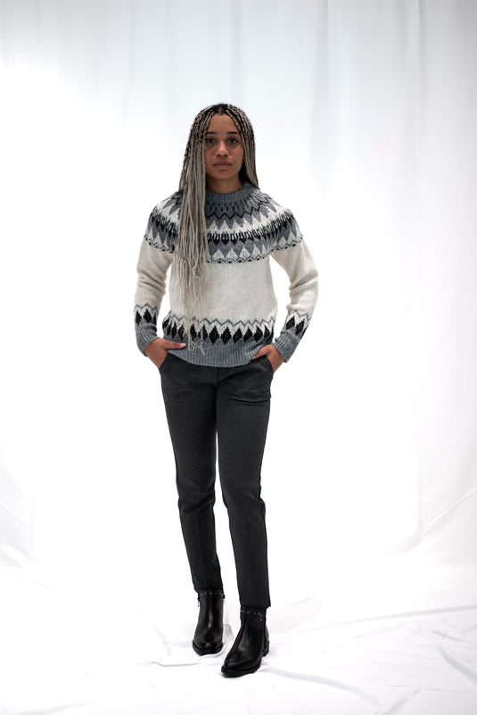 Pantalone punto milano modello BRANDY