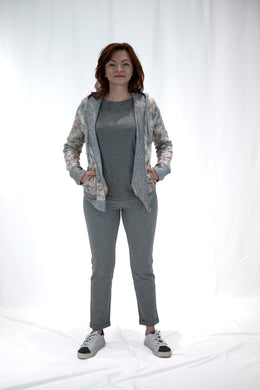 Pantalone tuta donna colore grigio