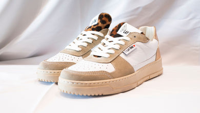 SNEAKERS KAMMI IN PELLE CIPRIA E MACULATO