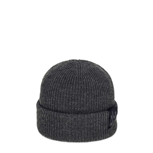 Berretto unisex in maglia a coste inglese con applicazione logo JAIL JAM