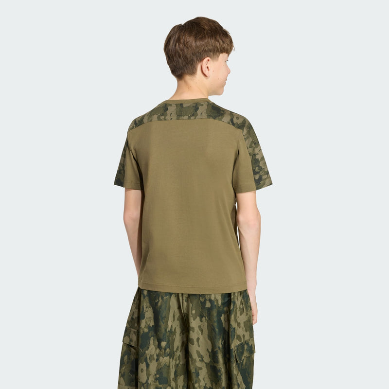Carica immagine in Galleria Viewer, T-shirt in cotone mimetica Juniors
