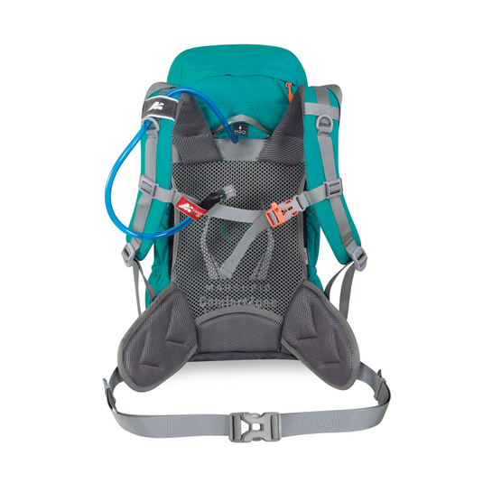 Zaino da trekking colorato e minimale