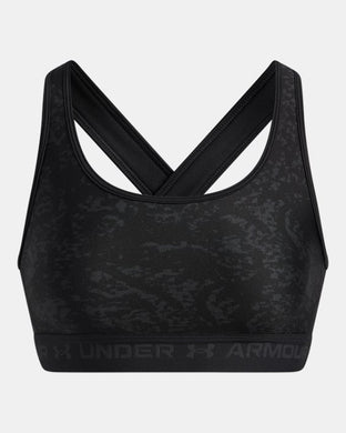 Reggiseno sportivo da donna Mid Crossback Printed