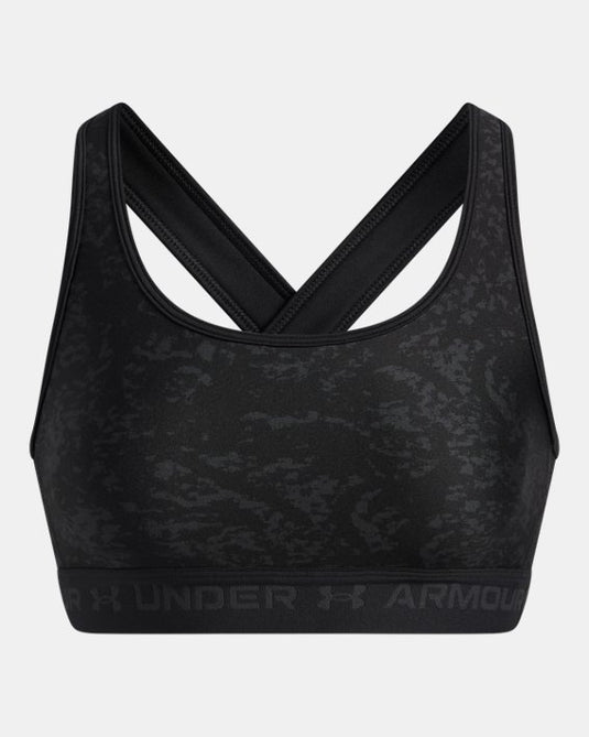 Reggiseno sportivo da donna Mid Crossback Printed