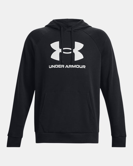 Felpa con cappuccio UA Rival Fleece Logo da uomo