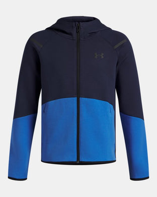 Maglia Full-Zip da ragazzo Unstoppable Fleece
