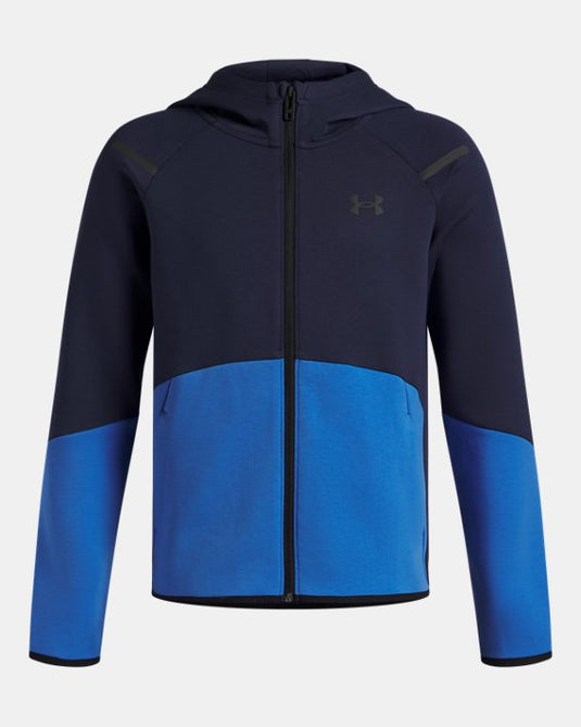Maglia Full-Zip da ragazzo Unstoppable Fleece