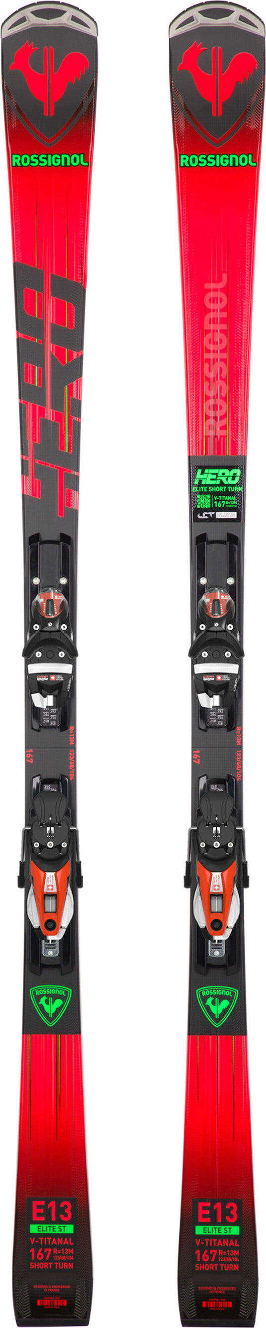 SCI+ATTACCHI ROSSIGNOLSCI DA GARA UNISEX HERO ELITE ST TI KONECT