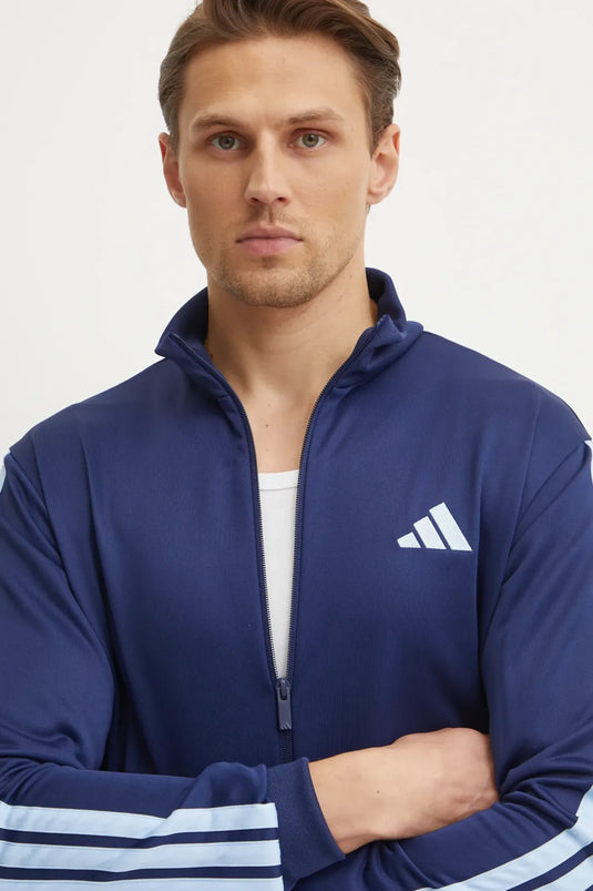 Tuta Sportswear Basic 3-Stripes JI8873 Blu scuro Regular Fit