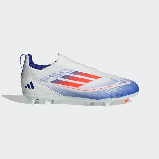 Scarpe da calcio F50 League Laceless Firm/Multi-Ground Kids