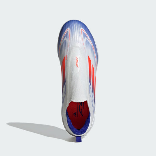 Scarpe da calcio F50 League Laceless Turf Kids