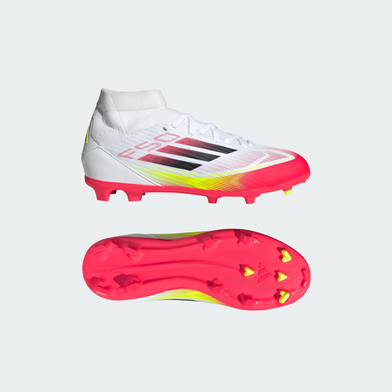Carica immagine in Galleria Viewer, Scarpe da calcio F50 League Mid Firm/Multi-Ground Junior
