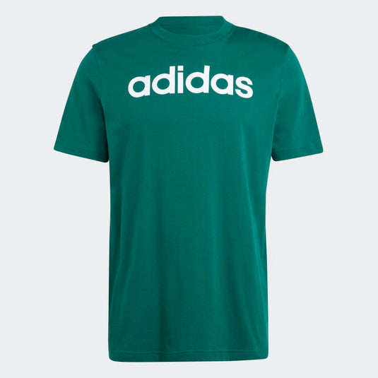T-SHIRT ESSENTIALS SINGLE JERSEY LINEAR EMBROIDERED LOGO