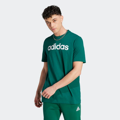 T-SHIRT ESSENTIALS SINGLE JERSEY LINEAR EMBROIDERED LOGO