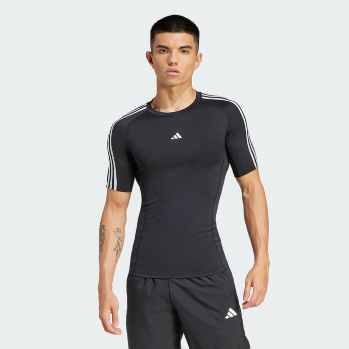 T-shirt da allenamento TECHFIT Compression 3-Stripes
