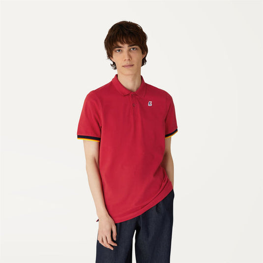 POLO K-WAY VINCENT CONTRAST STRETCH