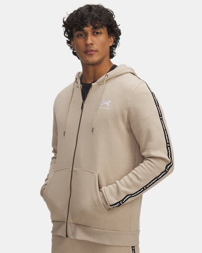 Felpa Full Zip da uomo Icon Fleece Taping