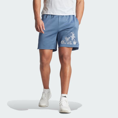 PANTALONCINI IN MAGLIA CON LOGO DA ALLENAMENTO