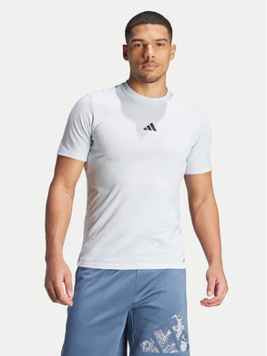 T-SHIRT Workout Logo IT2128 Blu Regular Fit