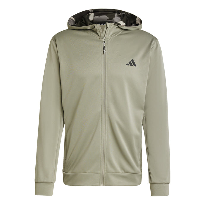 Felpa Adidas Essentials Camo Felpa Silver Pebble