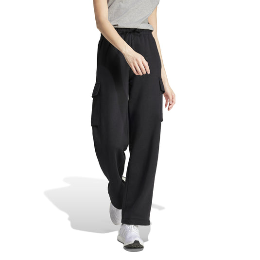 Pantaloni cargo in pile da donna adidas Essentials Linear
