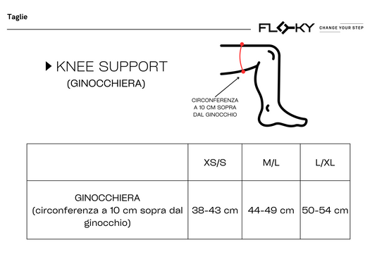 Ginocchiera KNEE Support