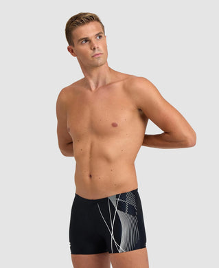SHORT DA NUOTO UOMO STAMPA RAMIFICATA