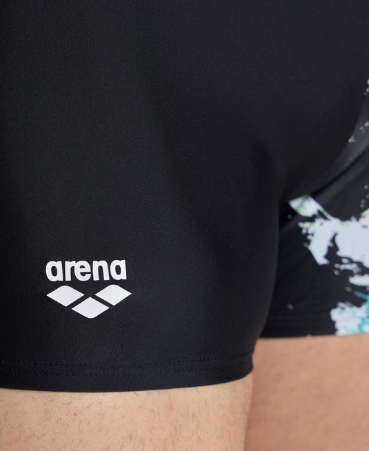 SHORT DA NUOTO UOMO STAMPA ARENA WAVES BREAKING