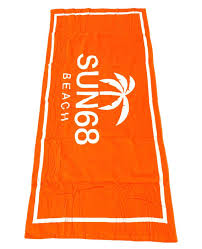 TELO SPUGNA SUN 68 BIG TOWEL LOGO