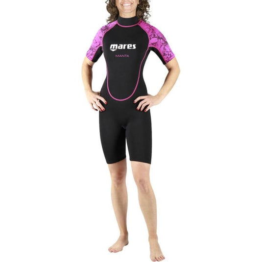 MUTA UMIDA 2,2 MM SHORTY MANTA DONNA