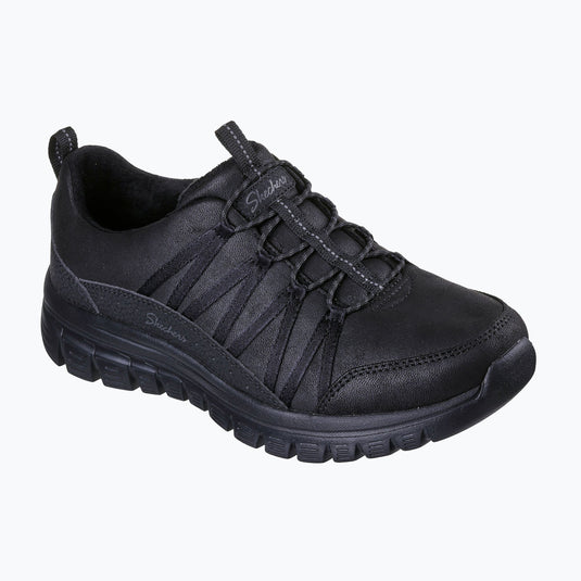 Scarpe da donna SKECHERS Graceful Cozy Hug nere