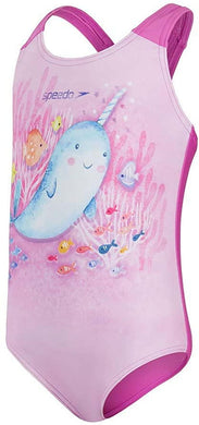 Speedo Digital Placement Swimsuit Costume Intero Bambine e Ragazze