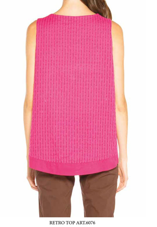 Canotta donna colore fucsia o blu
