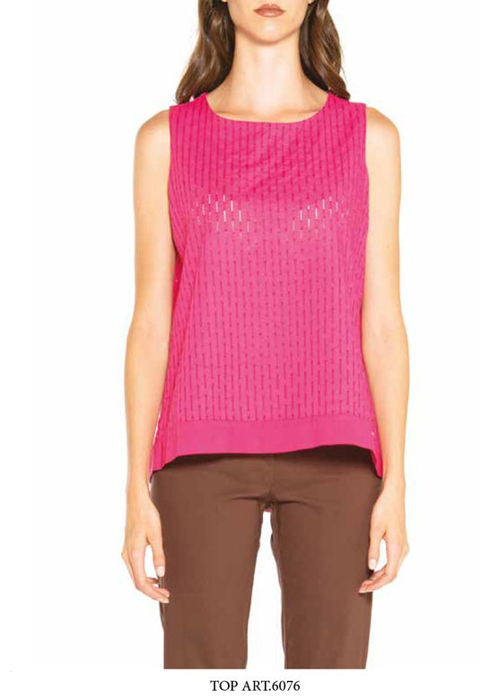 Canotta donna colore fucsia o blu