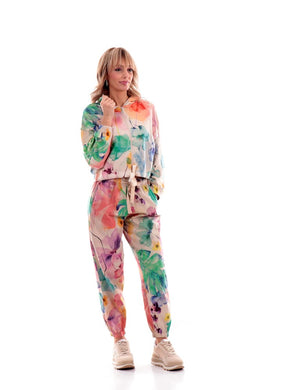 PANTALONE DONNA DEHA FANTASIA FLOREALE