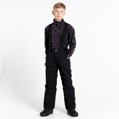 Pantaloni da sci riciclati Outmove II per bambini | Nero