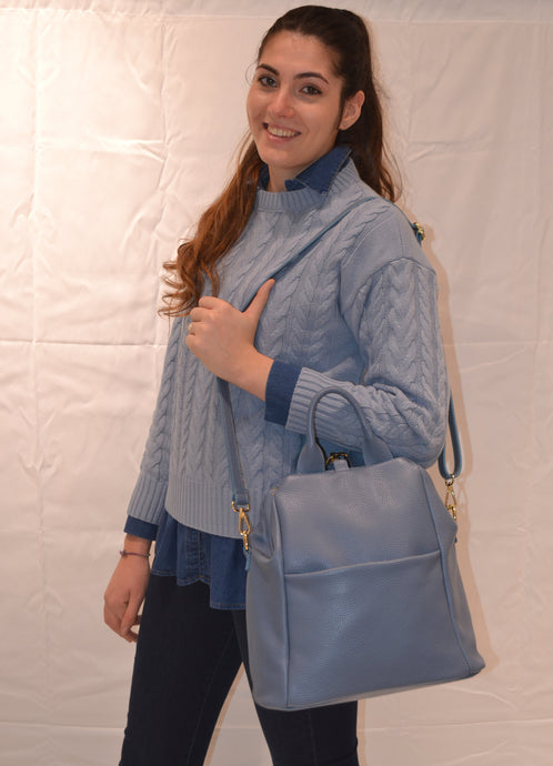 MAGLIA Donna girocollo treccia in lana