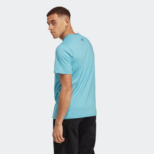 T-SHIRT ESSENTIALS EMBROIDERED LINEAR LOGO