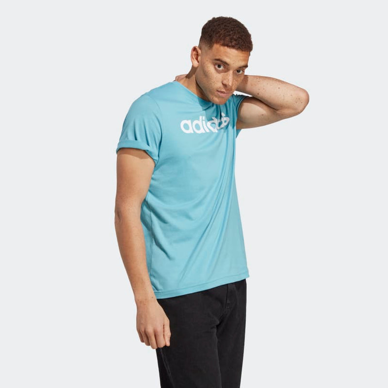 Carica immagine in Galleria Viewer, T-SHIRT ESSENTIALS EMBROIDERED LINEAR LOGO
