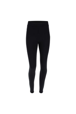 Leggings Freddy in felpa viscosa con stampa  effetto strass