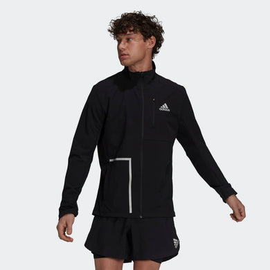 GIACCA ADIDAS OWN THE RUN SOFT SHELL Black