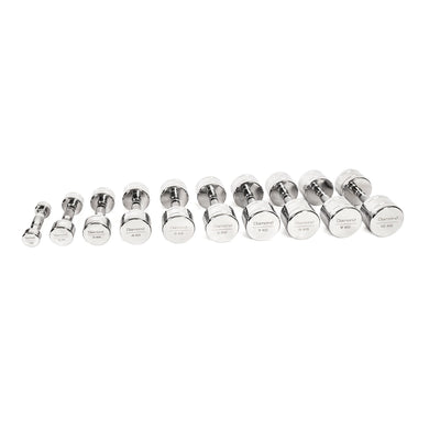 SET MANUBRI CROMATI 1-10 KG